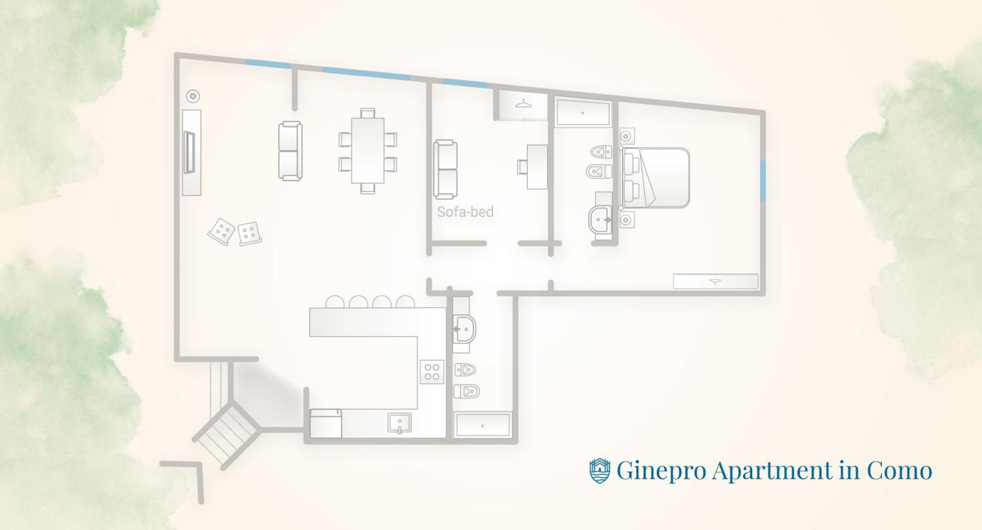 Ginepro & Salvia Apartments In Como By Rent All Como Eksteriør billede